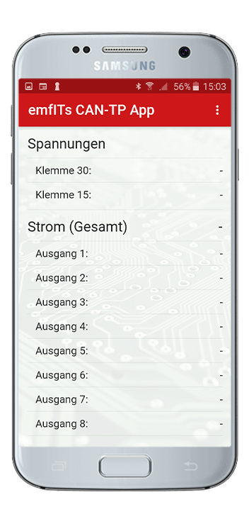 Android Demo-App zur Steuerung eines CAN-TouchPanels - Bild 3 | emfITs GmbH